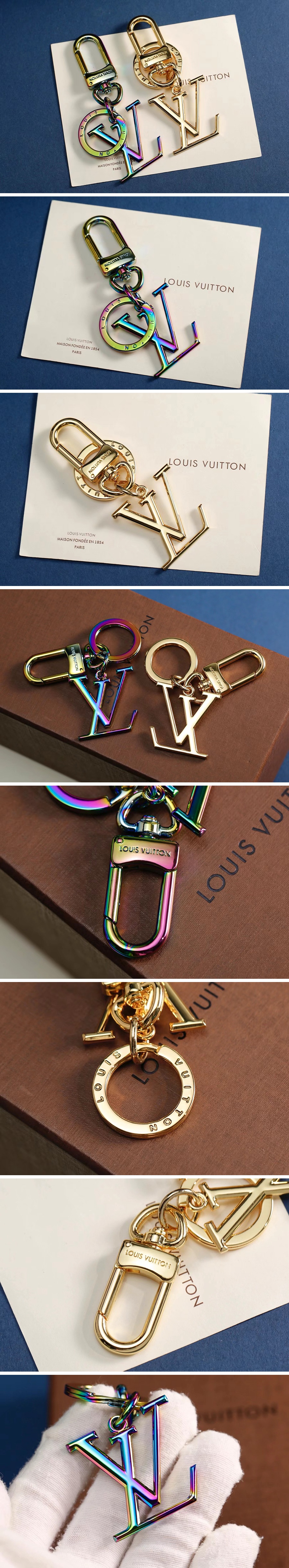 [홍콩명품.LOUIS VUITTON] 루이비통 24SS LV로고 선물용 키홀더 키링 (2컬러), ET2240, JASON, 명품악세사리,팔찌,귀걸이,반지