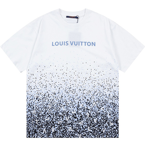 [홍콩명품.LOUIS VUITTON] 루이비통 24SS 로고 그라데이션 프린트 반팔 티셔츠 (2컬러), BM13305, S1F, 홍콩명품의류,구매대행,온라인명품