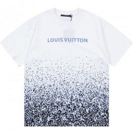 [홍콩명품.LOUIS VUITTON] 루이비통 24SS 로고 그라데이션 프린트 반팔 티셔츠 (2컬러), BM13305, S1F, 홍콩명품의류,구매대행,온라인명품