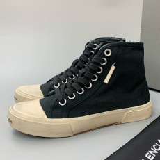 [홍콩명품.BALENCIAGA] 발렌시아가 24SS 로고 캔버스 하이탑 운동화 (블랙), SE2899, PMD, 명품스니커즈,운동화,구두,로퍼,하이탑,신발