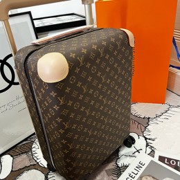 [홍콩명품.LOUIS VUITTON] 루이비통 23SS 모노그램 레더 가죽 호라이즌55 캐리어 (브라운), CR076, AGG, 홍콩명품쇼핑몰,무브타임,악세사리,잡화,생활용품