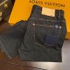 [홍콩명품.LOUIS VUITTON] 루이비통 24SS 로고 데님 팬츠 진 청바지 (블랙), BM13424, S1F, 홍콩명품의류,구매대행,온라인명품