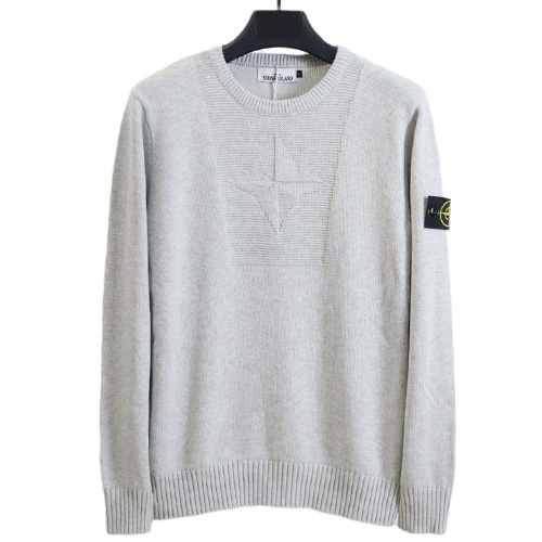 [홍콩명품.Stone Island] 스톤아일랜드 24SS 로고 탈부착 니트 스웨터 (5컬러), BM13645, JU, 홍콩명품의류,구 매대행,온라인명품