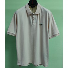 [홍콩명품,PRADA] 프라다 24SS 삼각로고 카라 폴로 반팔 티셔츠 + 쇼츠 반바지 상하의 세트 (아이보리), BM13662, JL, 홍콩명품의류,구 매대행,온라인명품