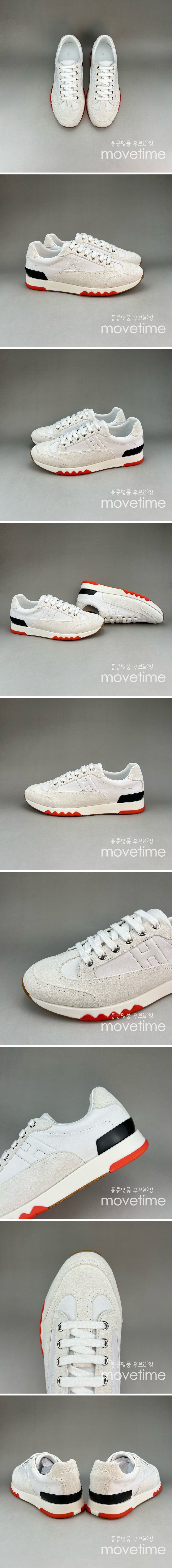 [홍콩명품.Hermes] 에르메스 24SS 로고 TRAIL 스니커즈 운동화 (화이트), SE3000, S3, 명품스니커즈,운동화,구두,로퍼,하이탑,신발