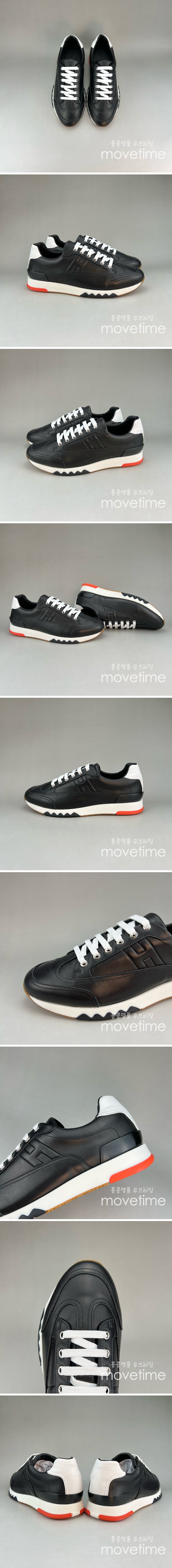 [홍콩명품.Hermes] 에르메스 24SS 로고 TRAIL 스니커즈 운동화 (블랙), SE3001, S3, 명품스니커즈,운동화,구두,로퍼,하이탑,신발