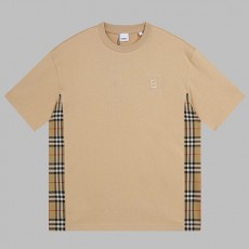 [홍콩명품.Burberry] 버버리 24SS 로고 자수 반팔 티셔츠 (3컬러), BM13762, S1F, 홍콩명품의류,구 매대행,온라인명품