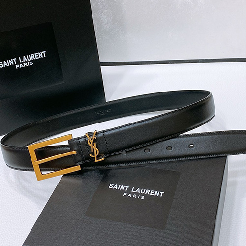 [홍콩명품.YSL] 입생로랑 24SS 로고 여성 레더 가죽 벨트 (금장-2컬러), BT1235, X1, 명품레플리카,인터넷쇼핑몰,남자명품,해외직구