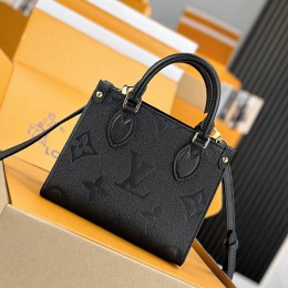 [홍콩명품.LOUIS VUITTON] 루이비통 24SS 온더고 BB 모노그램 앙프렝뜨 블랙 M46993, BGM3190, BDA, 홍콩명품가방,명품쇼핑몰,크로스백,핸드백,구매대행,무브타임