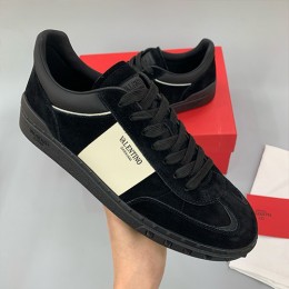 [홍콩명품.Valentino] 발렌티노 24SS 로고 레더 가죽 스니커즈 운동화 (블랙), SE3580, PMD, 명품스니커즈,운동화,구두,로퍼,하이탑,신발