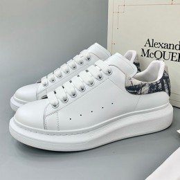 [홍콩명품.McQueen] 알렉산더맥퀸 24SS 로고 오버솔 스니커즈 운동화 (화이트), SE3600, PMD, 명품스니커즈,운동화,구두,로퍼,하이탑,신발