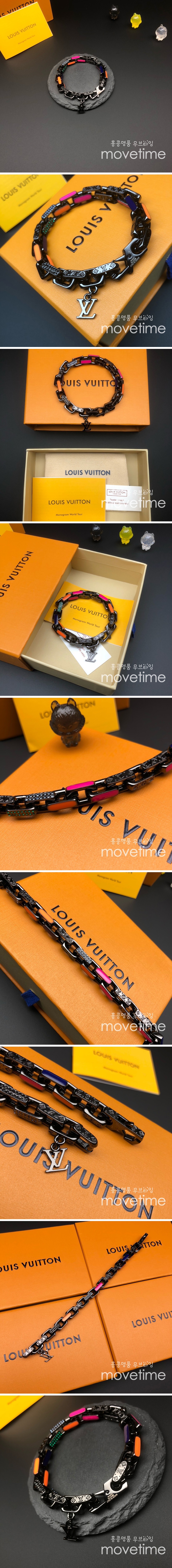 [홍콩명품.LOUIS VUITTON] 루이비통 24SS 로고 LV 모노그램 19cm 팔찌, ET2663, AGG, 홍콩명품쇼핑몰,인터넷명품,온라인명품사이트,남자명품,해외직구