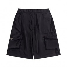 [홍콩명품,PRADA] 프라다 24SS 삼각로고 나일론 쇼츠 반바지 (블랙), BM15100, JU, 홍콩명품의류,구매대행,온라인명품