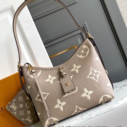 [홍콩명품.LOUIS VUITTON] 루이비통 24SS 로고 캐리올 PM 바이컬러 앙프렝뜨 크렘 M47180, BGM3475, BDA, 홍콩명품가방,명품쇼핑몰,크로스백,핸드백,구매대행,무브타임