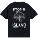 [홍콩명품.Stone Island] 스톤아일랜드 24SS 로고 그래픽 프린트 반팔 티셔츠 (블랙), BM15219, ST1, 홍콩명품의류,구매대행,온라인명품