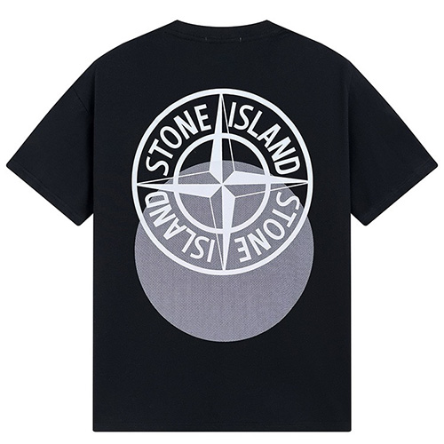 [홍콩명품.Stone Island] 스톤아일랜드 24SS 로고 프린트 반팔 티셔츠 (2컬러), BM15220, ST1, 홍콩명품의류,구매대행,온라인명품