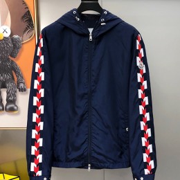 [홍콩명품.MONCLER] 몽클레어 24SS 로고 패턴 후드 봄버 자켓 (2컬러), BM15632, JS, 홍콩명품의류,구매대행,온라인명품