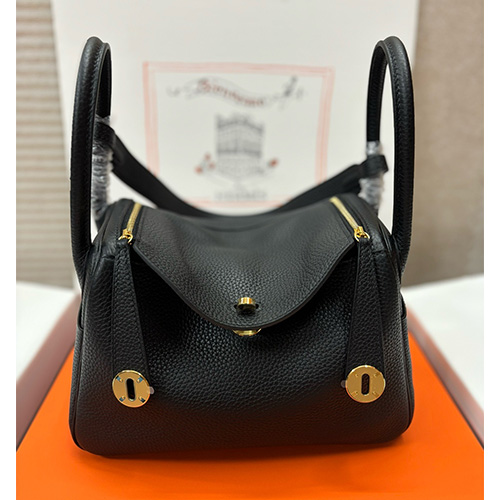 [홍콩명품.Hermes] 에르메스 24SS 로고 LINDY 26cm 토트백 크로스백 (블랙-금장), BGM3591, H3, 홍콩명품가방,명품쇼핑몰,크로스백,핸드백,구매대행