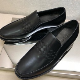 [홍콩명품.BOTTEGA VENETA] 보테가베네타 24SS 로고 인트레치아토 레더 가죽 구두 로퍼 (블랙), SE4074, S2, 명품스니커즈,운동화,구두,로퍼,하이탑,신발