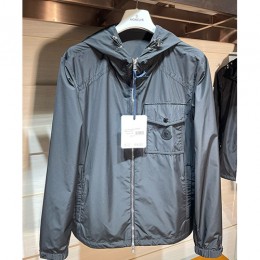 [홍콩명품.MONCLER] 몽클레어 24SS 로고 후드 바람막이 자켓 (블랙), BM16271, PG, 홍콩명품의류,구매대행,온라인명품