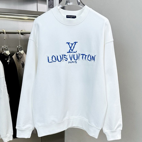 [홍콩명품.LOUIS VUITTON] 루이비통 24SS 로고 자수 맨투맨 티셔츠 (2컬러), BM16315, G5, 홍콩명품의류,구매대행,온라인명품