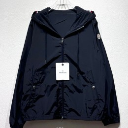 [홍콩명품.MONCLER] 몽클레어 24SS 로고 후드 바람막이 자켓 (블랙), BM16336, KB, 홍콩명품의류,구매대행,온라인명품