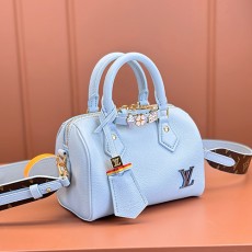 [홍콩명품.LOUIS VUITTON] 루이비통 24SS 로고 모노그램 핸드백 크로스백 M24604 (스카이블루), BGM3942, BDA, 홍콩명품가방,명품쇼핑몰,크로스백,핸드백,구매대행