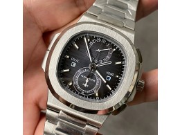 [홍콩명품시계.PATEK PHILIPPE] 파텍필립 노틸러스 5711 블랙 다이얼, 무브타임,명품직구,고급럭셔리,남자명품시계,워치,중년남자