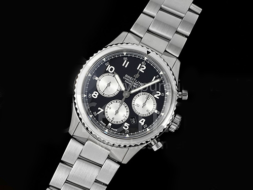 [홍콩명품시계.BREITLING] 브라이틀링 네비타이머 8 SS 크로노 43mm 블랙 다이얼