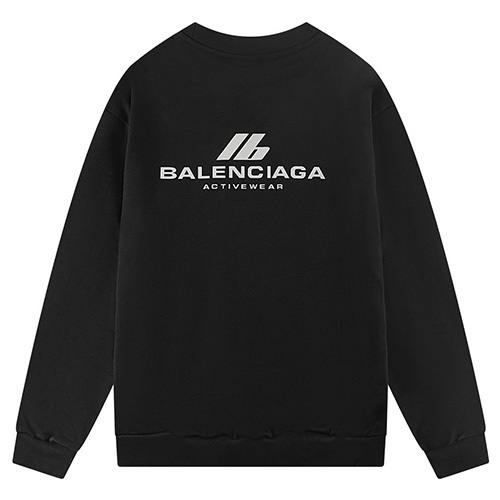 [홍콩명품.BALENCIAGA] 발렌시아가 24SS 로고 프린트 맨투맨 티셔츠 (블랙), BM16625, JU, 홍콩명품의류,구매대행,온라인명품