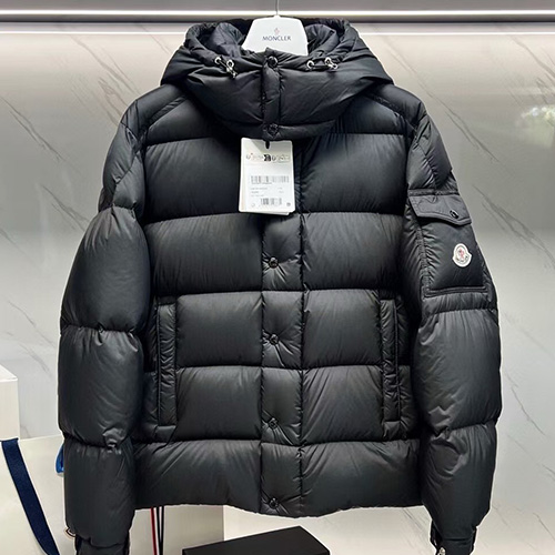 [홍콩명품.MONCLER] 몽클레어 24SS 로고 Vezere 구스다운 후드 패딩 자켓 (블랙), BM16797, KSM, 홍콩명품의류,구매대행,온라인명품