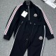 [홍콩명품.MONCLER] 몽클레어 24SS 로고 트레이닝 집업 자켓 + 조거 팬츠 바지 상하의 세트 (블랙), BM16868, JQ, 홍콩명품의류,구매대행,온라인명품