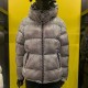 [홍콩명품.MONCLER] 몽클레어 24SS 로고 패턴 FRGMT 콜라보 Socotrine 후드 다운 패딩 자켓, BM17152, JQ, 홍콩명품의류,구매대행,온라인명품