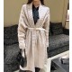 [홍콩명품.Max Mara] 막스마라 24SS 로고 여성 벨티드 가디건 롱 코트 자켓 (3컬러), BM17224, TBG, 홍콩명품의류,구매대행,온라인명품