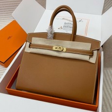 [홍콩명품.Hermes] 에르메스 24SS 로고 Birkin 25cm 토트백 핸드백 (브라운-금장), BGM4233, H3, 홍콩명품가방,명품쇼핑몰,크로스백,핸드백,구매대행