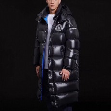 [홍콩명품.MONCLER] 몽클레어 24SS 로고 구스 다운 후드 롱패딩 자켓 (블랙), BM17846, S1F, 홍콩명품의류,구매대행,온라인명품