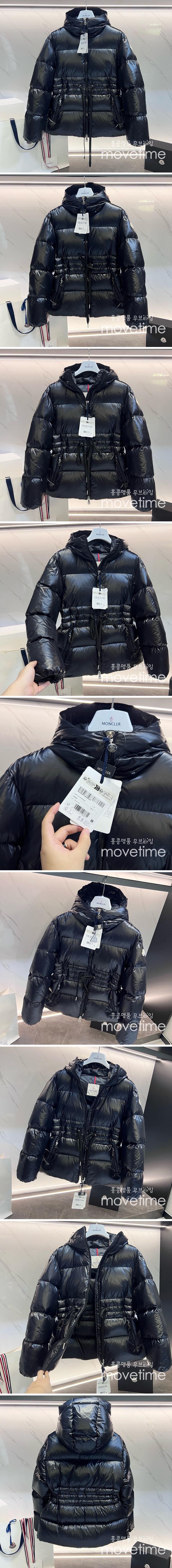 [홍콩명품.MONCLER] 몽클레어 24SS 로고 여성 Taleve 구스다운 후드 패딩 자켓 (블랙), BM17938, KSM, 홍콩명품의류,구매대행,온라인명품