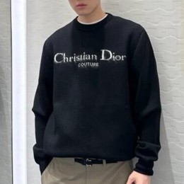 [홍콩명품,Christian Dior] 디올 24SS 로고 캐시미어 니트 스웨터 (블랙), BM17944, JU, 홍콩명품의류,구매대행,온라인명품