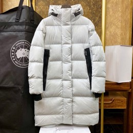 [홍콩명품.CANADA GOOSE] 캐나다구스 24SS 로고 후드 다운 롱 패딩 자켓 (2컬러), BM18010, S1F, 홍콩명품의류,구매대행,온라인명품