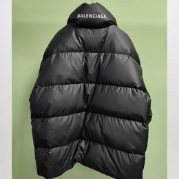 [홍콩명품.BALENCIAGA] 발렌시아가 25SS 로고 다운 패딩 자켓 (블랙), BM18138, JL, 홍콩명품의류,구매대행,온라인명품