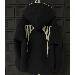 [홍콩명품.Rick Owens] 릭오웬스 25SS 로고후드 바람막이 자켓 (블랙), BM18271, X2, 홍콩명품의류,구매대행,온라인명품