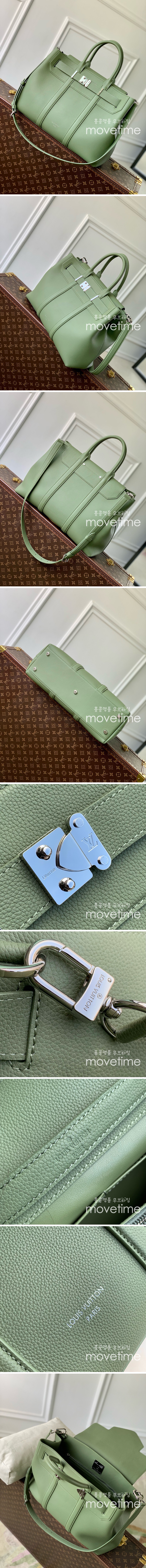 [홍콩명품.LOUIS VUITTON] 루이비통 25SS 로고 조르주 MM 토트백 카키 M23154, BGM4378, BDA, 홍콩명품가방,명품쇼핑몰,크로스백,핸드백,구매대행