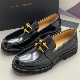 [홍콩명품.BOTTEGA VENETA] 보테가베네타 25SS 로고 레더 가죽 구두 로퍼 (블랙), SE4403, S2, 명품스니커즈,운동화,구두,로퍼,하이탑,신발