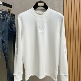 [홍콩명품.LOUIS VUITTON] 루이비통 25SS 로고 코튼 맨투맨 티셔츠 (2컬러), BM18840, G5, 홍콩명품의류,구매대행,온라인명품