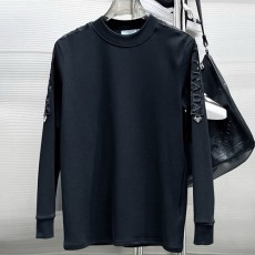 [홍콩명품,PRADA] 프라다 25SS 로고 자수 터틀넥 긴팔 티셔츠 (2컬러), BM18844, G5, 홍콩명품의류,구매대행,온라인명품