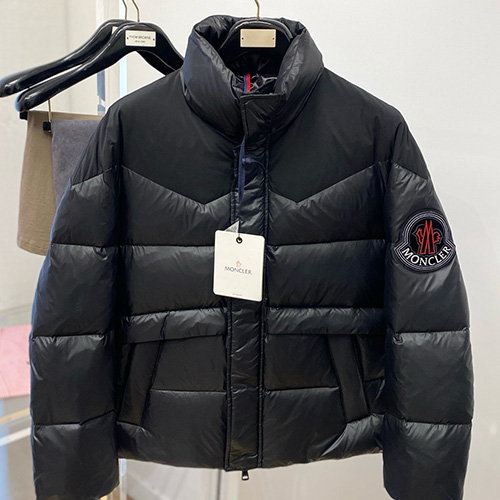 [홍콩명품.MONCLER] 몽클레어 25SS 로고 구스다운 패딩 자켓 (블랙), BM18934, HH, 홍콩명품의류,구매대행,온라인명품