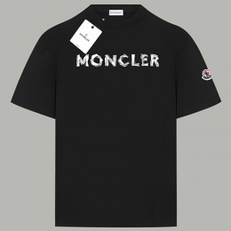 [홍콩명품.MONCLER] 몽클레어 25SS 로고 그래픽 프린트 반팔 티셔츠 (2컬러), BM19051, HH, 홍콩명품의류,구매대행,온라인명품