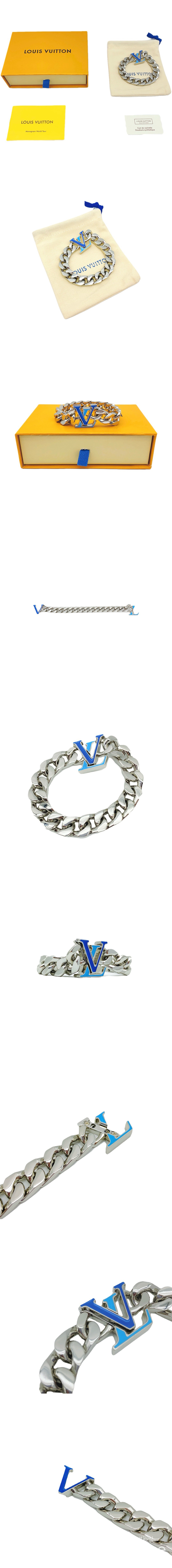[홍콩명품.LOUIS VUITTON] 루이비통 25SS 로고 CHAIN 22cm 스틸 팔찌, ET2809, KK, 홍콩명품의류,구매대행,온라인명품
