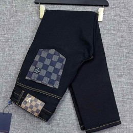 [홍콩명품.LOUIS VUITTON] 루이비통 25SS 로고 다미에 데님 팬츠 진 청바지 (2컬러), BM19437, JQ, 홍콩명품의류,구매대행,온라인명품