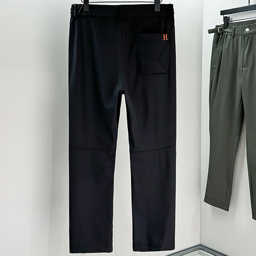 [홍콩명품.Hermes] 에르메스 25SS 로고 기능성 팬츠 바지 (블랙), BM19460, G5, 홍콩명품의류,구매대행,온라인명품